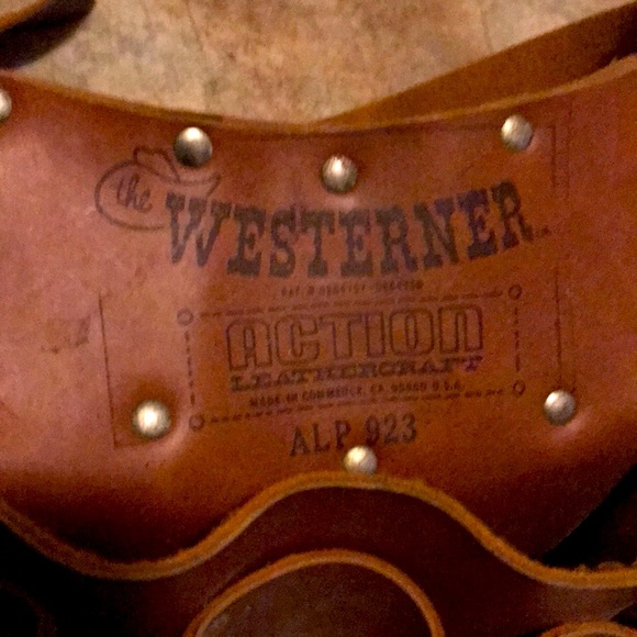 Action Leathercraft ‘The Westerner’ Tool Belt - Picture 3 of 4